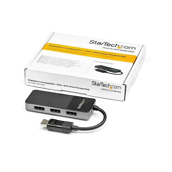StarTechcom Hub MST Splitter Divisor USBC 3 Puertos DisplayPort DP 14