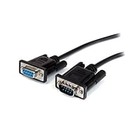 StarTech.com RS232 EGA DB9 MachoHembra - Cable