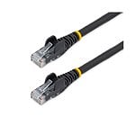 StarTechcom Cable de Red Ethernet CAT6 UTP sin Enganches  Negro  50cm