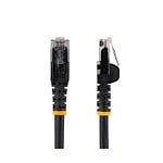 StarTechcom Cable de Red Ethernet CAT6 UTP sin Enganches  Negro  50cm