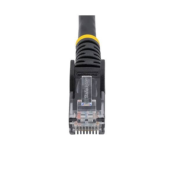 StarTechcom Cable de Red Ethernet CAT6 UTP sin Enganches  Negro  50cm