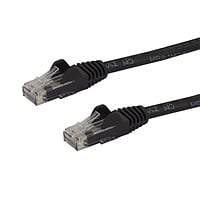 StarTech.com Latiguillo 1m negro CAT6 UTP - Cable de red