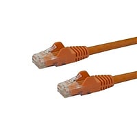 StarTech.com Latiguillo 0.5M naranja CAT6 UTP - Cable de red