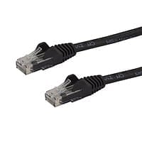 Startech latiguillo 5 M negro CAT6 UTP  Cable de red