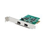 StarTechcom Tarjeta PCI Express de 2 Puertos FireWire  1394a