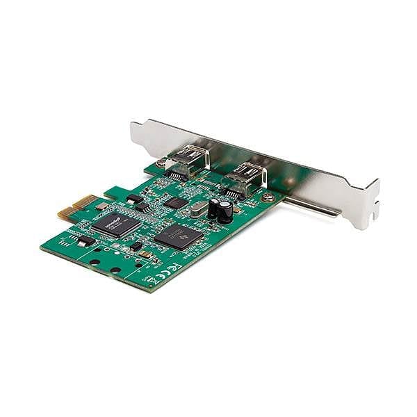 StarTechcom Tarjeta PCI Express de 2 Puertos FireWire  1394a