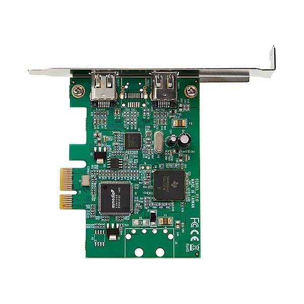 StarTechcom Tarjeta PCI Express de 2 Puertos FireWire  1394a