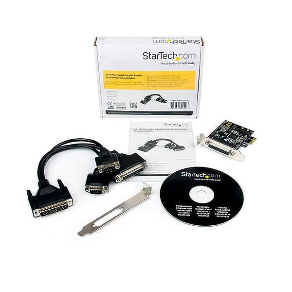 StarTechcom Tarjeta Adaptadora PCI Express PCIe 2 Puertos S