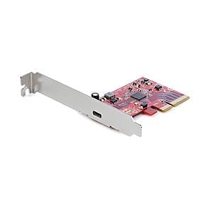 StarTechcom Tarjeta PCIe 30 x4 de 1 Puerto USB C USB 32 2x2