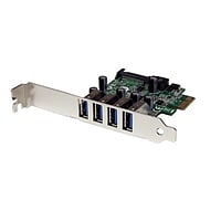 StarTech.com PCI-E 4 USB 3.0 con UASP - Adaptador