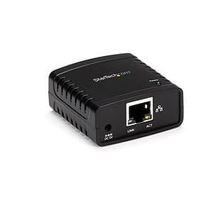 StarTechcom Servidor de Impresión en Red Ethernet 10100 a USB 20 LPR