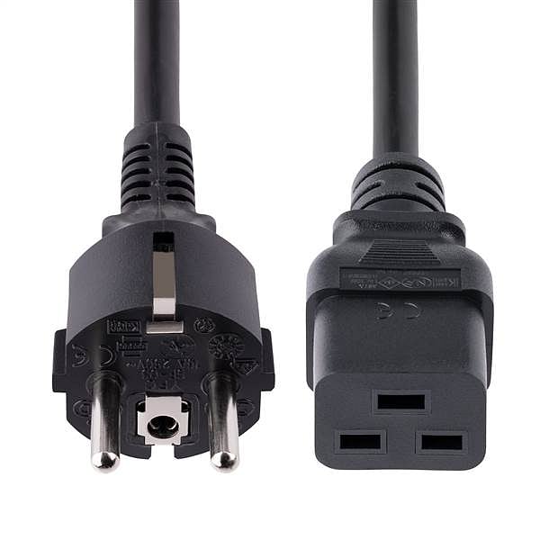 StarTechcom Schuko IEC 320 c19  Cable de alimentación