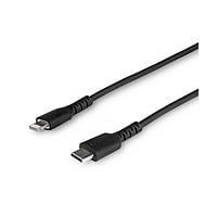 StarTech.com Cable USB-C a Lightning Resistente de 1 m - de Color Negro