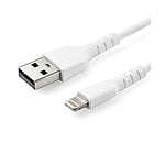 StarTechcom Cable USBA a Lightning Resistente de 1 m  Color Blanco