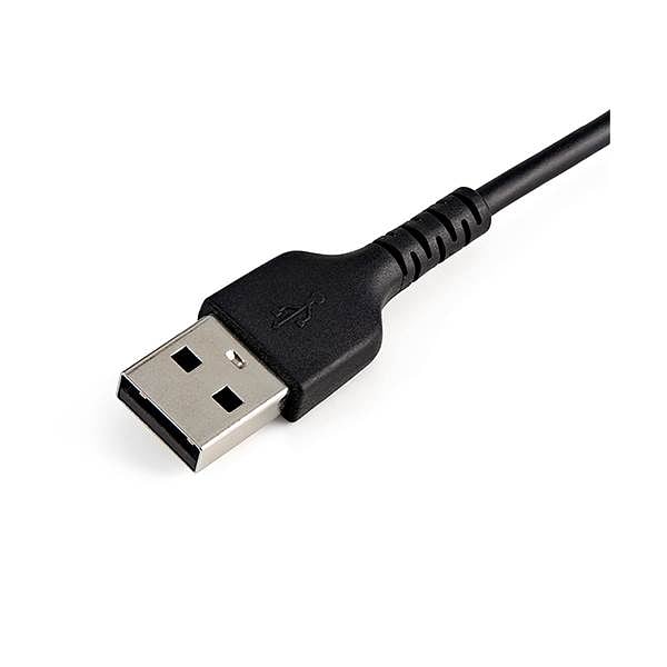StarTechcom Cable USBA a Lightning Resistente de 30 cm  de Color Negro