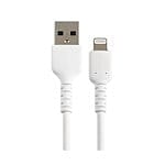 StarTechcom Cable USBA a Lightning Resistente de 30 cm  Color Blanco