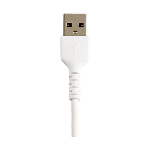 StarTechcom Cable USBA a Lightning Resistente de 30 cm  Color Blanco