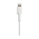 StarTechcom Cable USBA a Lightning Resistente de 30 cm  Color Blanco