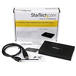 Startech aluminio USB 30 HDD SATA 3 25 UASP  Caja HDD
