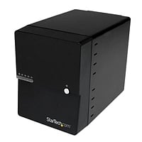 StarTech.com USB 3.0 4 Bahías de 3,5" SATA 3 UASP - Caja HDD