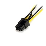 StarTechcom Cable Adaptador 15cm Alimentación SATA a Conect