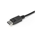 StarTechcom Switch KVM de 2 Puertos DisplayPort 4K Cables Incorporados