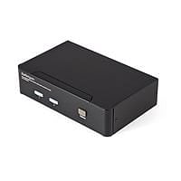 StarTech.com Conmutador KVM de 2 puertos HDMI USB c/Audio