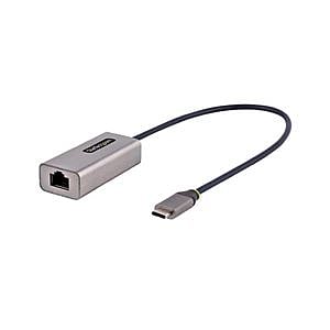 StarTechcom Adaptador de Red Ethernet USBC a RJ45  Dongle USB Tipo C