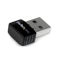 StarTech.com Mini Adaptador Red Inalambrico USB a Wireless N Wifi Externo
