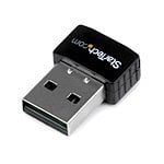StarTechcom Mini Adaptador Red Inalambrico USB a Wireless N Wifi Externo
