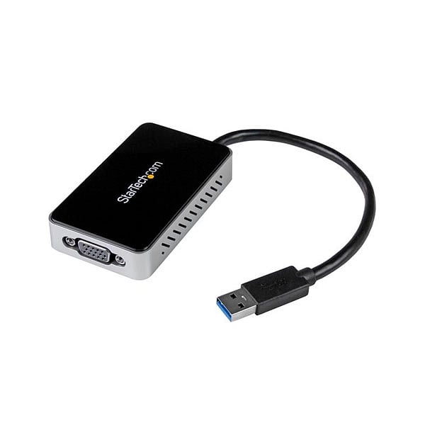 StarTechcom Adaptador de Vídeo Externo USB 30 a VGA con Hu