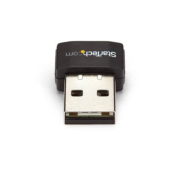 StarTechcom Micro Adaptador de Red Wifi AC Inalambrica USB AC600 Externo