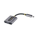 StarTechcom Divisor USBC de Audio de 35mm  DAC Externo USB Tipo C