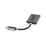 StarTechcom Divisor USBC de Audio de 35mm  DAC Externo USB Tipo C