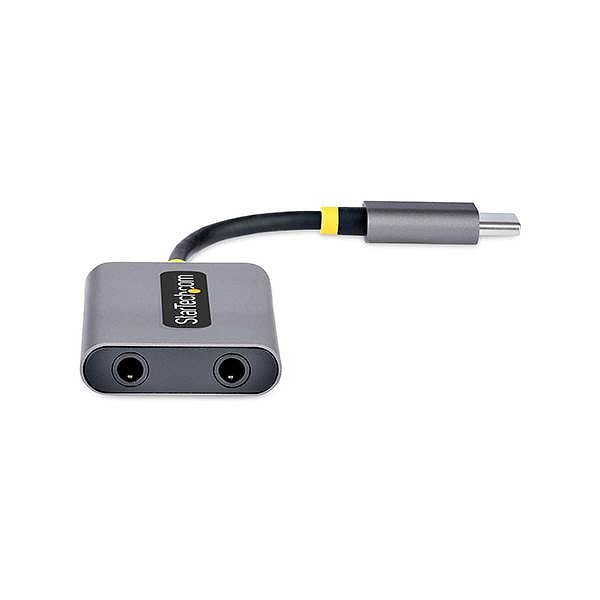StarTechcom Divisor USBC de Audio de 35mm  DAC Externo USB Tipo C