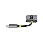 StarTechcom Divisor USBC de Audio de 35mm  DAC Externo USB Tipo C