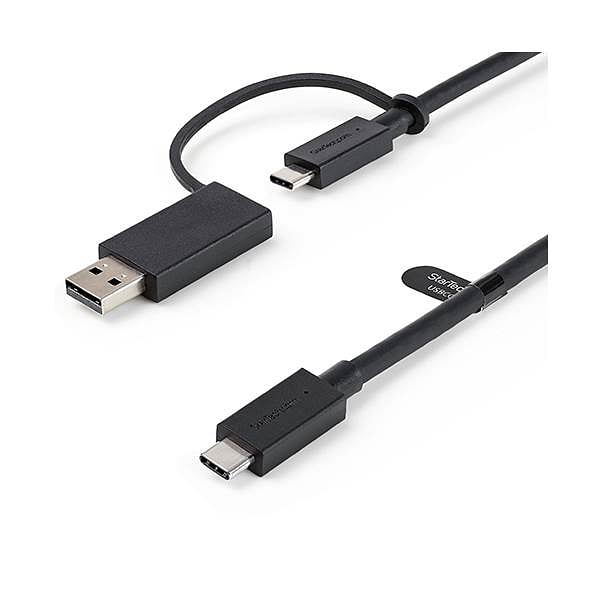StarTechcom Cable de 09m USBC con Adaptador USBA  Cable USB TipoC