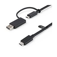 StarTech.com Cable de 0,9m USB-C con Adaptador USBA - Cable USB TipoC