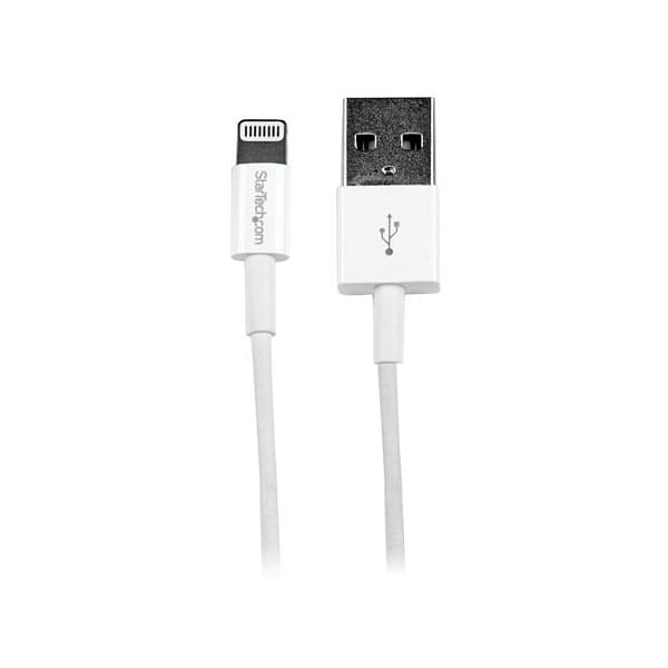 Startech apple lightning a USB 1m blanco  Cable de datos