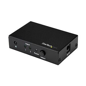 StarTechcom Switch Conmutador HDMI 2 Puertos 4K 60Hz Ultra HD