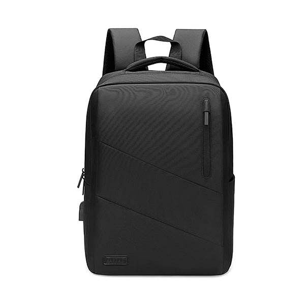 Subblim City Backpack 156 USB exterior Black  Mochila