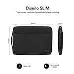 Subblim Urban para portátiles hasta 14 Black  Funda