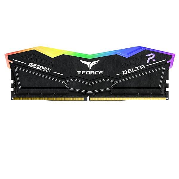 Team Group Delta 16GB DDR5 2x8GB RGB 5600MHZ CL40 Negra  Memoria RAM