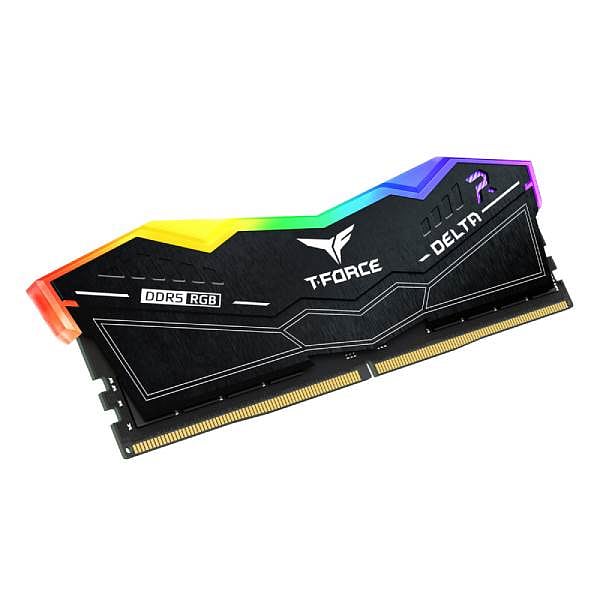 Team Group Delta 16GB DDR5 2x8GB RGB 5600MHZ CL40 Negra  Memoria RAM