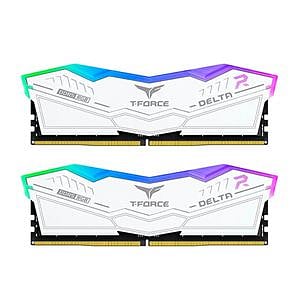 Team Group Delta RGB DDR5 32GB 2x16GB 7200MHz Blanca  RAM