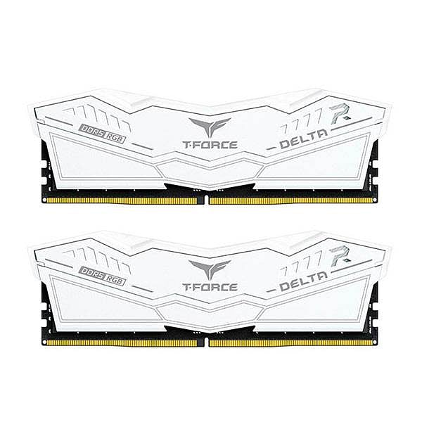 Team Group Delta RGB DDR5 32GB 2x16GB 7600MHz Blanca  RAM