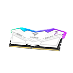Team group TForce Delta RGB 32GB 2x16GB RAM DDR5 7800MHZ Blanco CL38