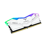 Team group TForce Delta RGB 32GB 2x16GB RAM DDR5 7800MHZ Blanco CL38
