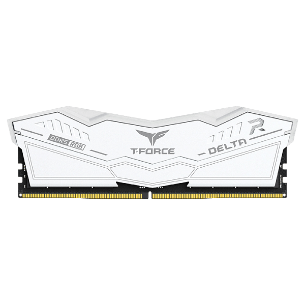 Team group Delta RGB 48GB 2x24GB  Memoria RAM DDR5 6400MHZ Blanca CL32