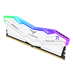 Team group Delta RGB 48GB 2x24GB  Memoria RAM DDR5 6400MHZ Blanca CL32